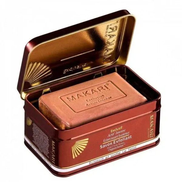 Makari Exclusive Active Intense Soap – Savon exfoliant et éclaircissant 200g