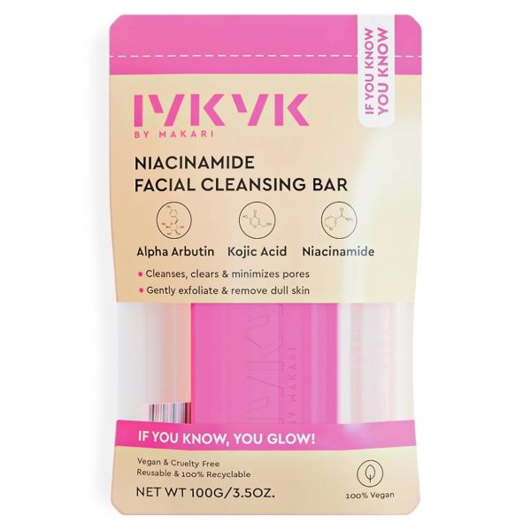 Makari Iykyk Savon Nettoyant Visage Anti Imperfections et Unifiant à la Niacinamide 100g