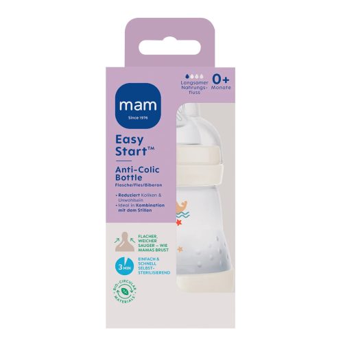 Mam Biberon Easy Start Anti Colic Beige 160 ml