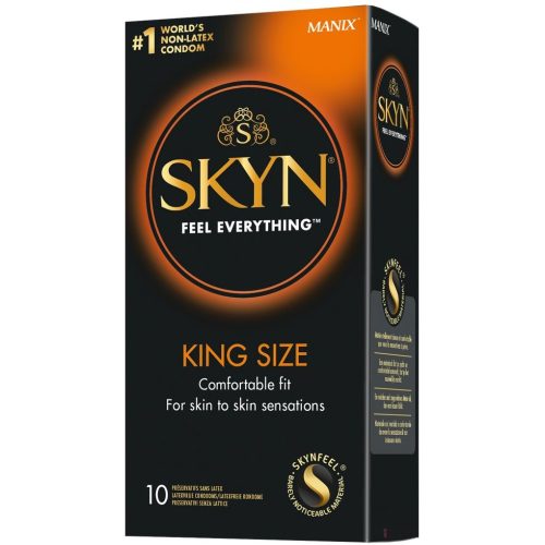 Manix Skyn King Size Préservatifs Sans Latex Grande Taille Boite 10