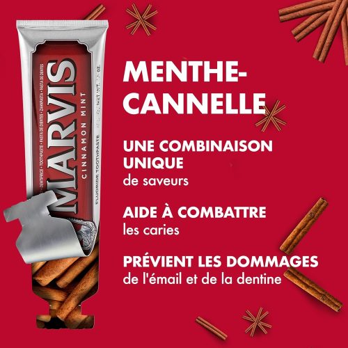 Marvis Dentifrice à la Menthe Cannelle