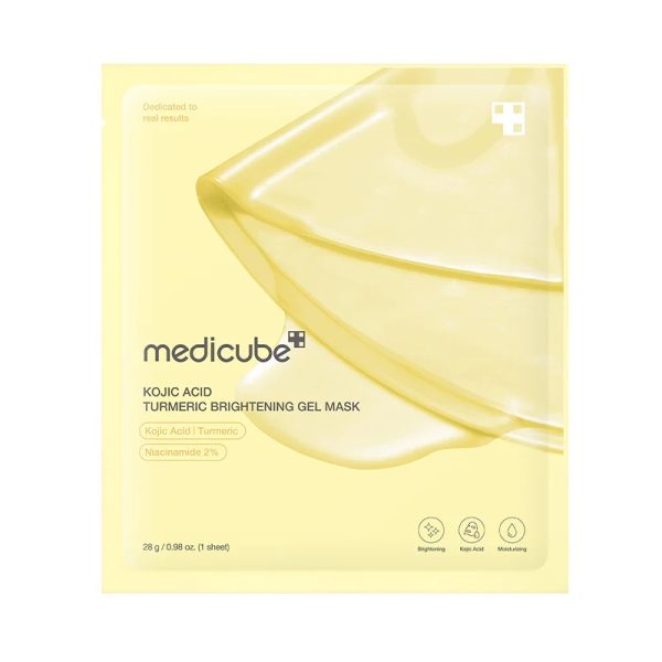 Medicube Masque Gel Éclaircissant à l'Acide Kojique et au Curcuma 1 Pièce