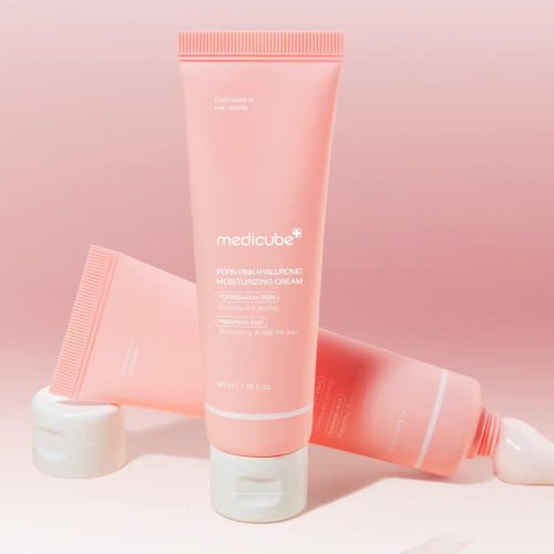 medicube-pdrn-pink-hyaluronic-creme-dakar-universcosmetix Medicube Crème Clarifiant aux Peptides Roses PDRN 50ml