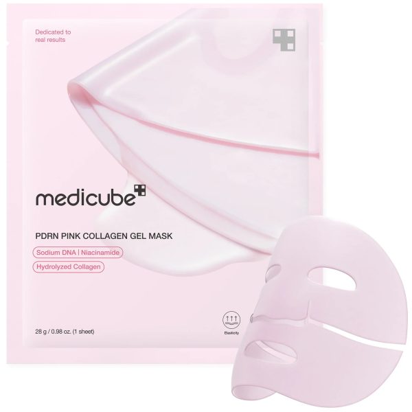 Medicube Masque Anti Age Gel au Collagène Rose PDRN 1 piece