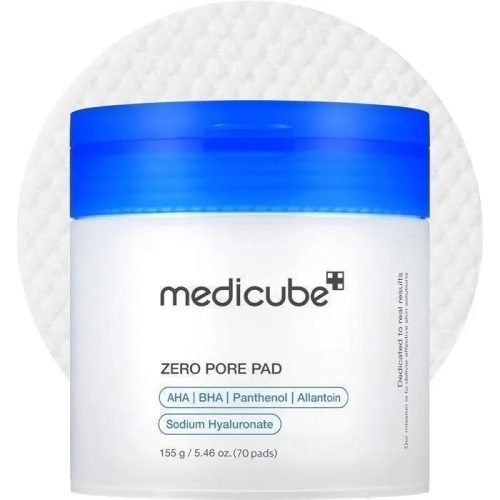 Medicube Zero Pore Pad 2.0 Tampons Exfoliant Anti Pore Dilate et Acné 70 pads