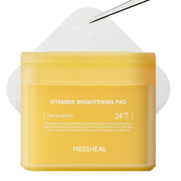 Mediheal Disques de Soin Masque Éclaircissants et Purifiants 100 Pièces
