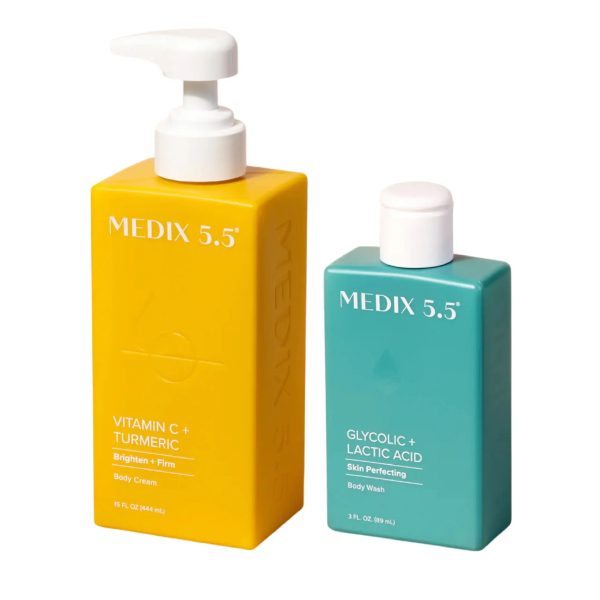 Medix 5.5 Duo Glow Up Peau Lumineune Lait + Gel Douche 89 ml