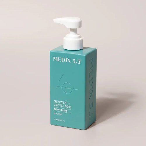 Medix 5.5 Gel Douche Peau Douce et Lisse Acide Glycolique + Acide Lactique 444 ml