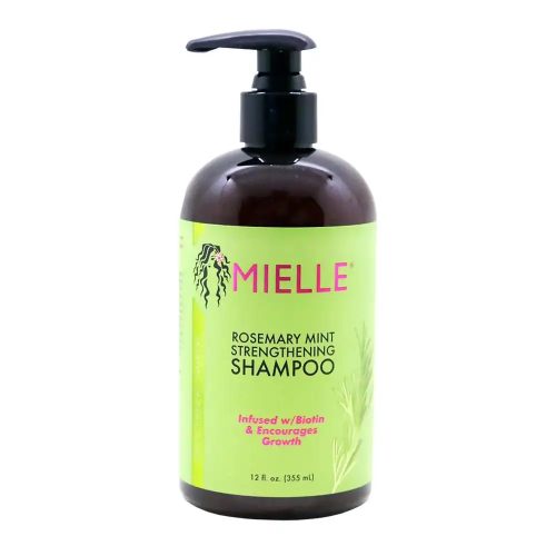 MIELLE Organics Shampoing Fortifiant à la Menthe et au Romarin 355ml