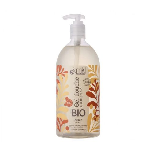 Mkl Gel Douche Surgras Bio à Huile Argan 1 Litre