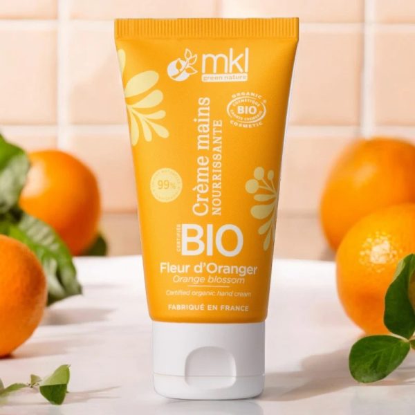 MKL Crème Mains Certifiée BIO Fleur d'Oranger 50ml