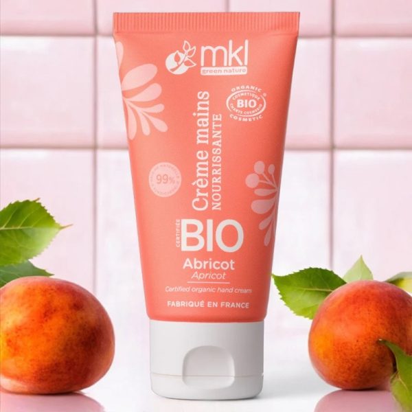 MKL Crème Mains Certifiée Bio Abricot 50ml