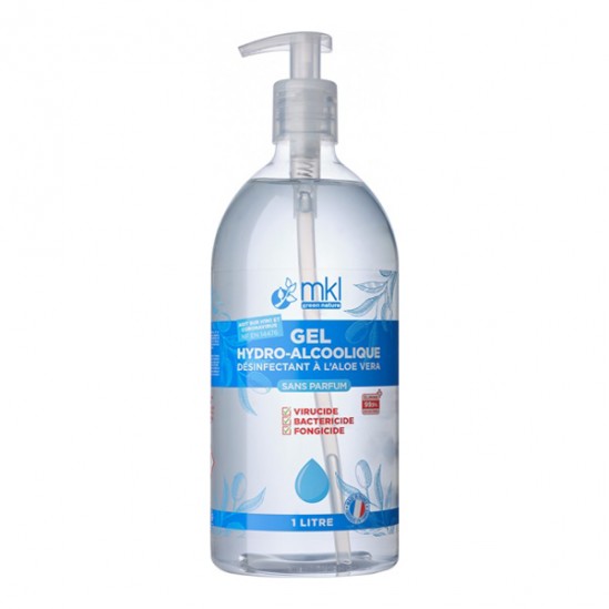 Mkl Green Nature gel hydroalcoolique mains 1L