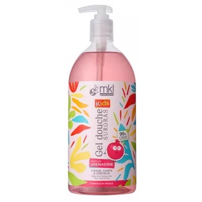 Mkl Green Nature Kids Gel Douche Surgras Grenadine 1L