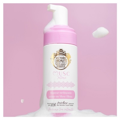 musc-intime-mousse-nettoyante-intime-musc-blanc-150ml-dakar-universcosmetix Musc Intime Mousse Nettoyante Intime Musc Blanc 150ml