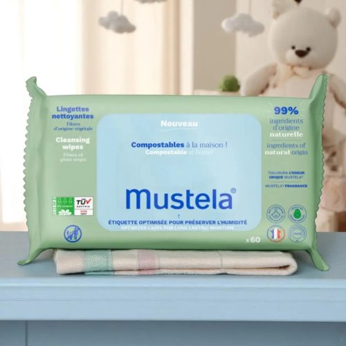 Mustela Bébé Lingettes Dermo Apaisantes 60 pièces