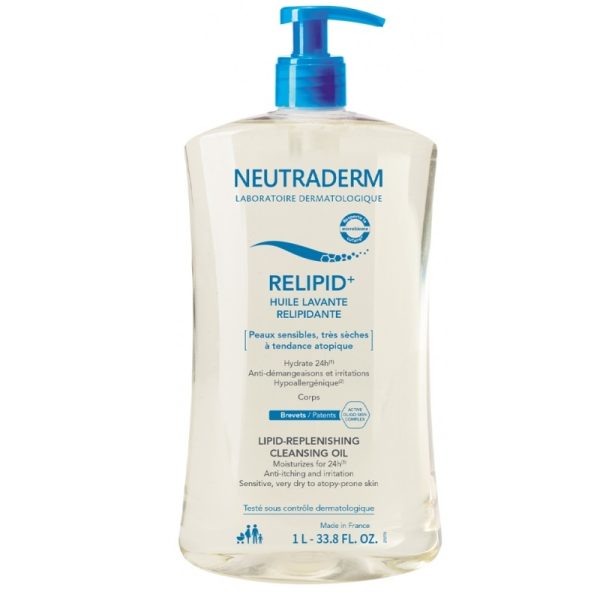 Neutraderm Relipid+ Huile Lavante Relipidante 1 litre