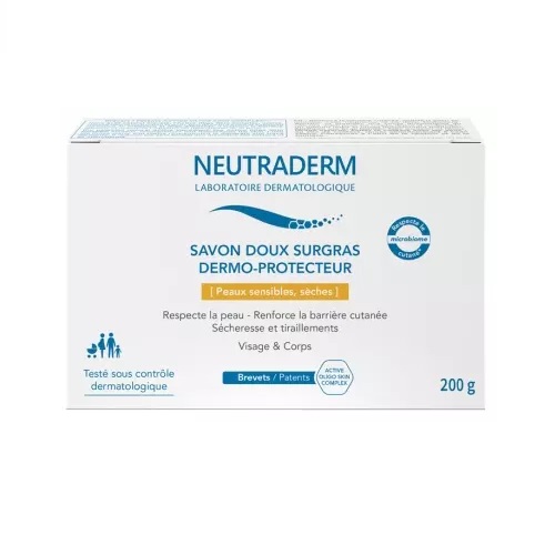Neutraderm Savon Doux Surgras Dermo-Protecteur 200 g