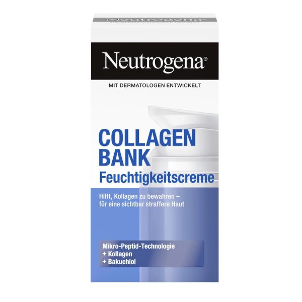 Neutrogena Collagen Bank Crème Visage Hydratante Bakuchiol 50 ml