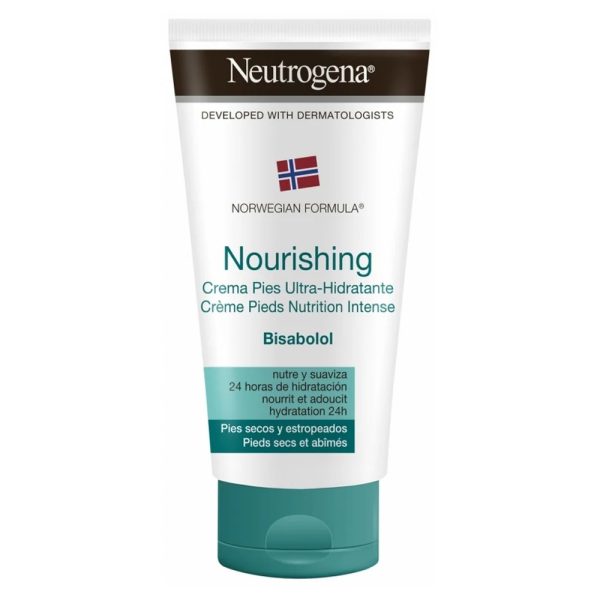 Neutrogena Crème Hydratante Pieds Très Secs et Abîmés 100ml