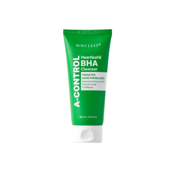 NINELESS Mousse Nettoyante Anti Imperfections A-Control Heartleaf AND BHA Cleanser 120 ml