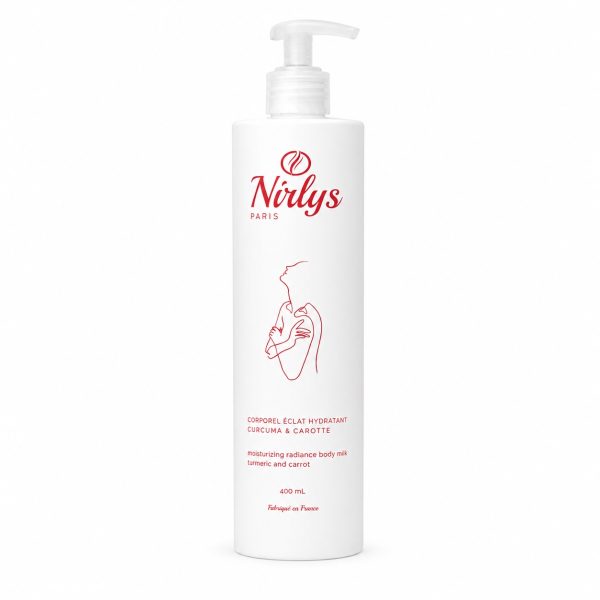 Nirlys Paris Lait Corporel Éclat Hydratant et Antitache Curcuma et Carotte 400 ml