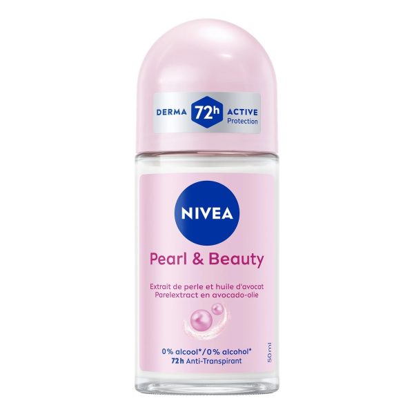 Nivea Anti Transpirant Deo Roll-on Pearl And Beauty 0% Alcool 48h 50 ml