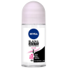 Nivea Black And White Invisible Clear Déodorant Roll-On 0% Alcool 48h 50 ml