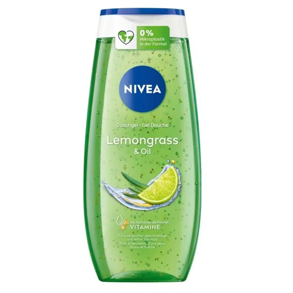 NIVEA Gel Douche Citronnelle et Perles Huile 250 ml