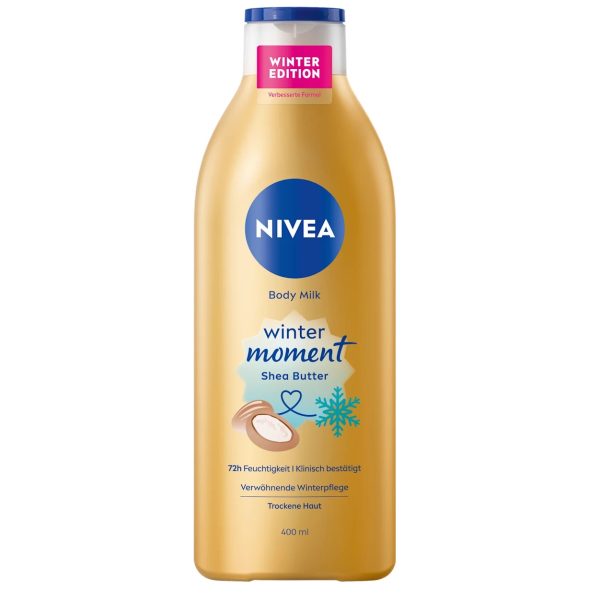 Nivea Lait Corporel Winter Moments Beurre de Karité 400 ml
