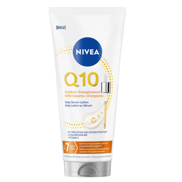 Nivea Lotion Corps Sérum Q10 Raffermissant + Énergisante 200 ml
