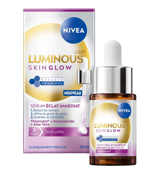 Nivea Luminous Skin Glow Sérum Éclat Immédiat 15 ml