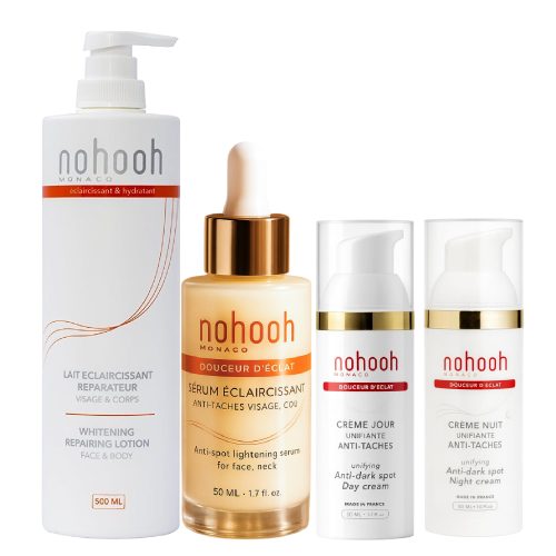 Nohooh Coffret Programme Intensif Anti Taches Routine Éclaircissante Intégrale