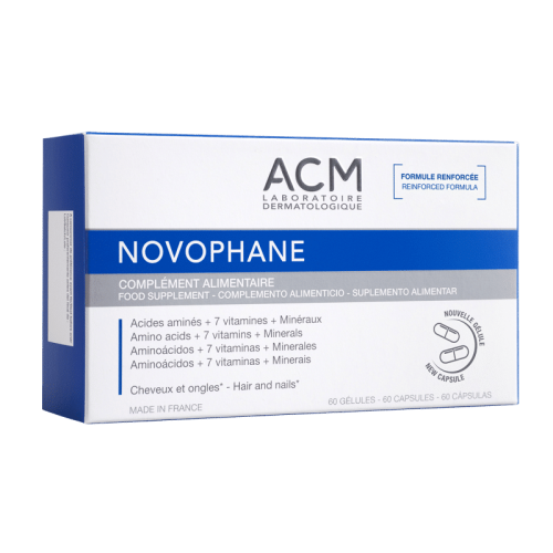 novophane-gelules ACM Novophane Complément Alimentaire Cheveux et Ongles 60 gélules