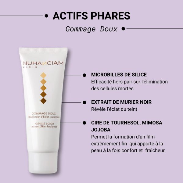 Nuhanciam Gommage Doux Révélateur d’Éclat Instantané 75 ml