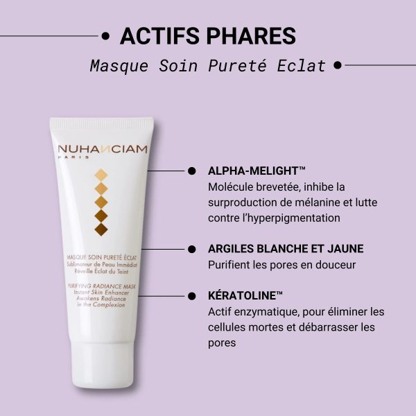 Nuhanciam Masque Unifiant Soin Pureté Éclat 75 ml