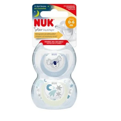 nuk-sucette-star-day-and-night-silicone-dakar-universcosmetix-1 Nuk Sucette Star Day And Night silicone 0-6 mois