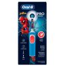 Oral B Kit Brosse à Dents Électrique Vitality PRO Kids Spiderman + de 3 ans