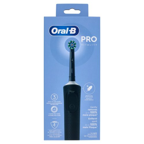 Oral B Vitality PRO Noir Kit Brosse à Dents Électrique