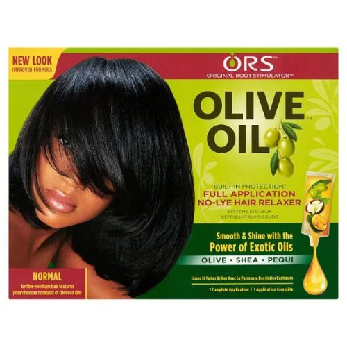 ORS Défrisant Normal Sans Soude A L’huile D’olive Avec Protection Intégrée Usage Unique