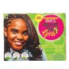 Kit Défrisant ORS Olive Oil Girls Sans Soude – Soin Lissant pour Cheveux d’Enfants (1 Application)