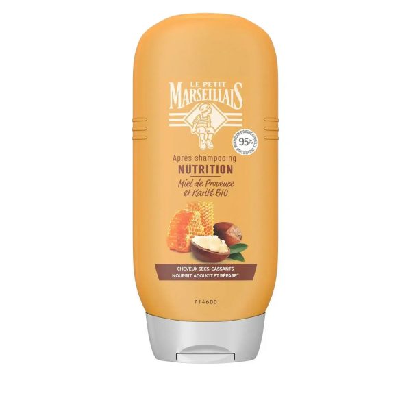 Le Petit Marseillais Après Shampoing Nutrition au Miel et au Karité BIO 200 ml