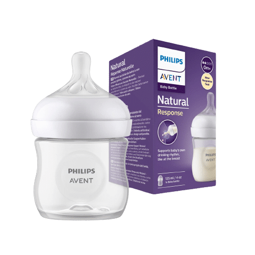 Philips AVENT Natural Response Biberon avec Sucette Responsive dès la naissance 125 ml
