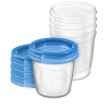 Philips Avent Lot de 5 Pots de Conservation et leurs Couvercles Vissables 180 ml