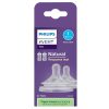 Philips AVENT Lot de 2 Tétines Natural Débit 1 Nouveau Né 0 MOIS