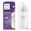 Philips AVENT Natural Response Biberon Blanc avec Tétine Forme Sein (6 MOIS) 330 ml
