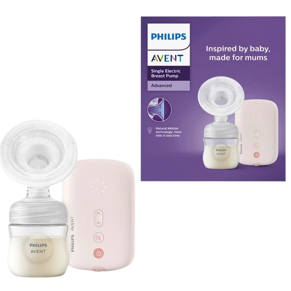 Philips Avent Tire Lait Électrique Simple avec Technologie de Mouvement Naturel 1 pièce