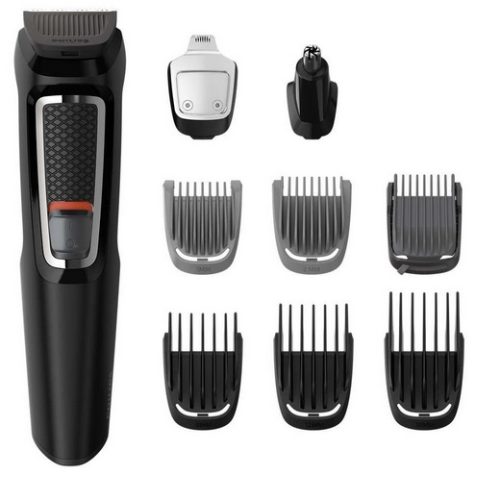 Philips MG3740/15 MultiGroom Séries 3000 Noir Tondeuse Multi Usage 9 en 1