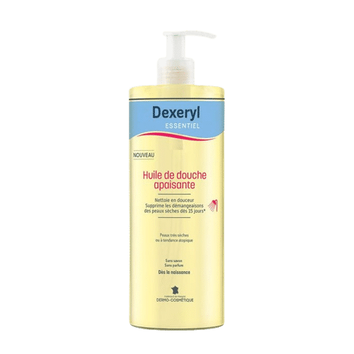 Dexeryl ESSENTIEL – Huile de Douche – Peaux Très Sèches à Tendance Atopique 500ml