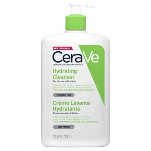 powersante-cerave-creme-lavante-hydratante-1-l-1 CeraVe Crème Lavante Hydratante Peaux Séches 1L